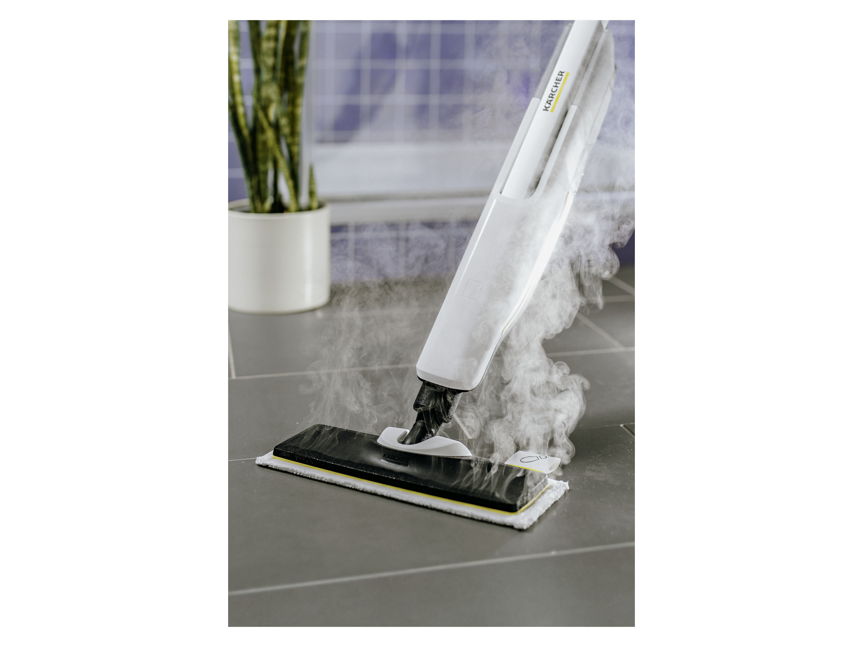 KARCHER Kit 2 Serpillières microfibres abrasives pour buse sol EasyFix 1 abrasive 1 très abrasive - vue 3