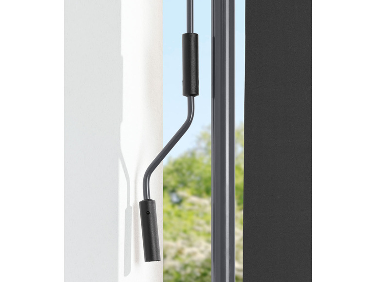 Aller en mode plein écran : LIVARNO home Store vertical de balcon avec manivelle, 1,2 x 2-3 m, anthracite - Image 8