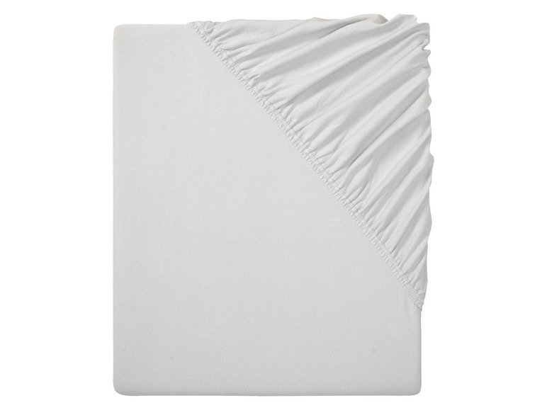 Aller en mode plein écran : LIVARNO home Drap-housse en jersey bi-élastique, 180-200 x 200 cm - Image 4