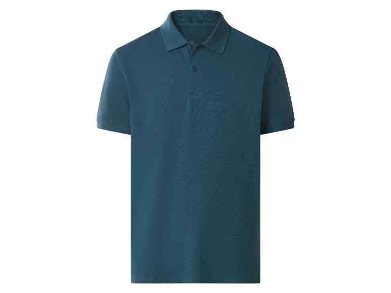 Polo homme turquoise