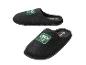 Pantoufles noires avec logo vert 30 ans