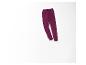 Pantalon de survêtement bordeaux avec cordon.