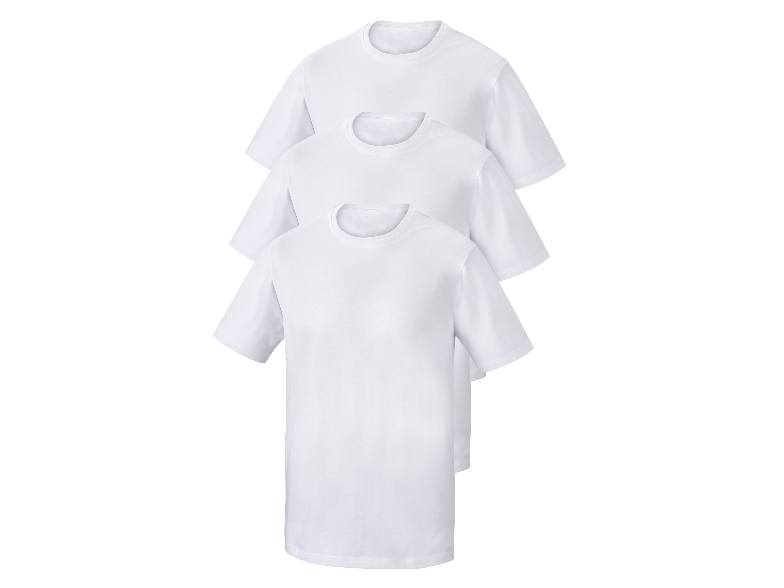 PARKSIDE® Lot de 3 t-shirts homme (blanc, XXL)