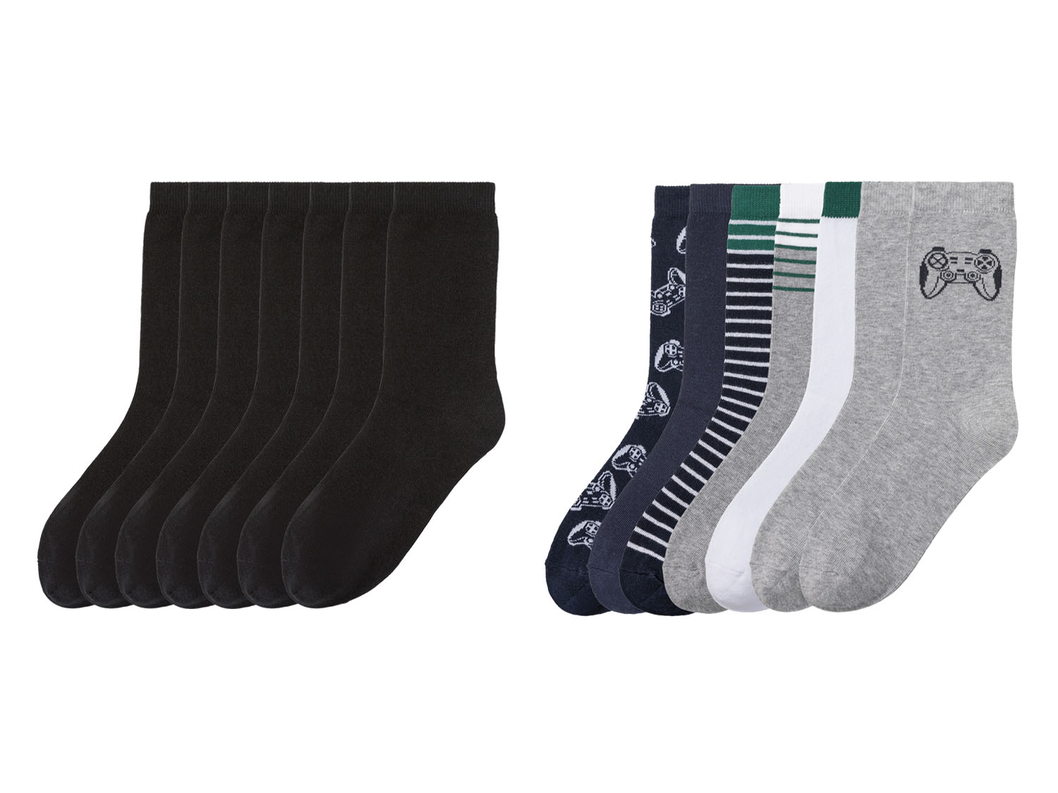 pepperts!® Lot de 7 paires de chaussettes enfant