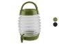 Carafe pliable avec robinet, coloris vert olive.