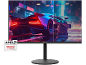Écran de jeu avec technologie de synchronisation adaptative affichant une voiture de sport.