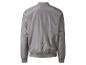 Blouson bomber gris, vue arrière.