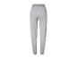 Pantalon de survêtement gris avec taille élastique.