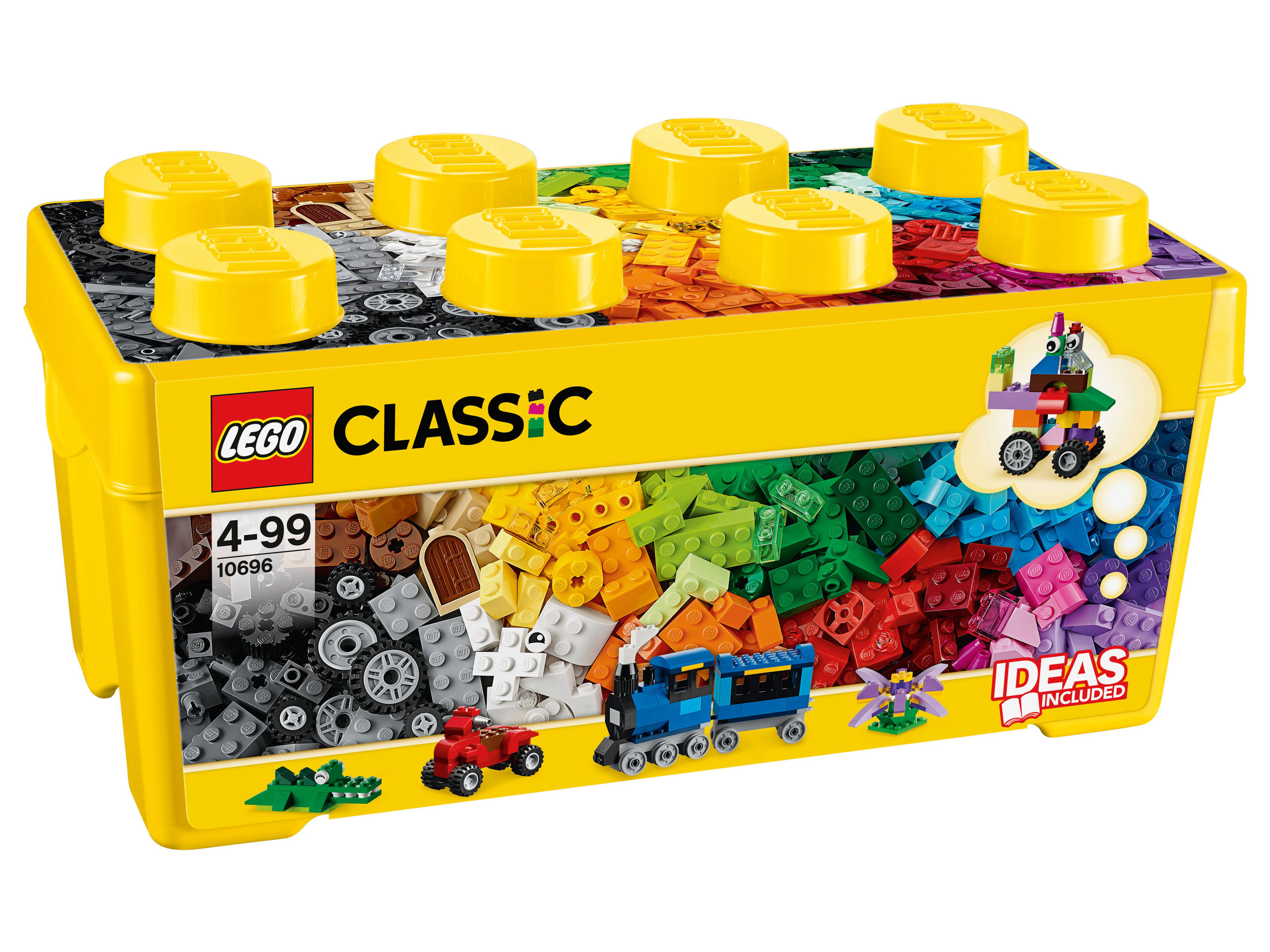 Bausteine Box de taille moyenne LEGO® CLASSIC 10696 Nombre de LEGO pièces 484 - vue 2