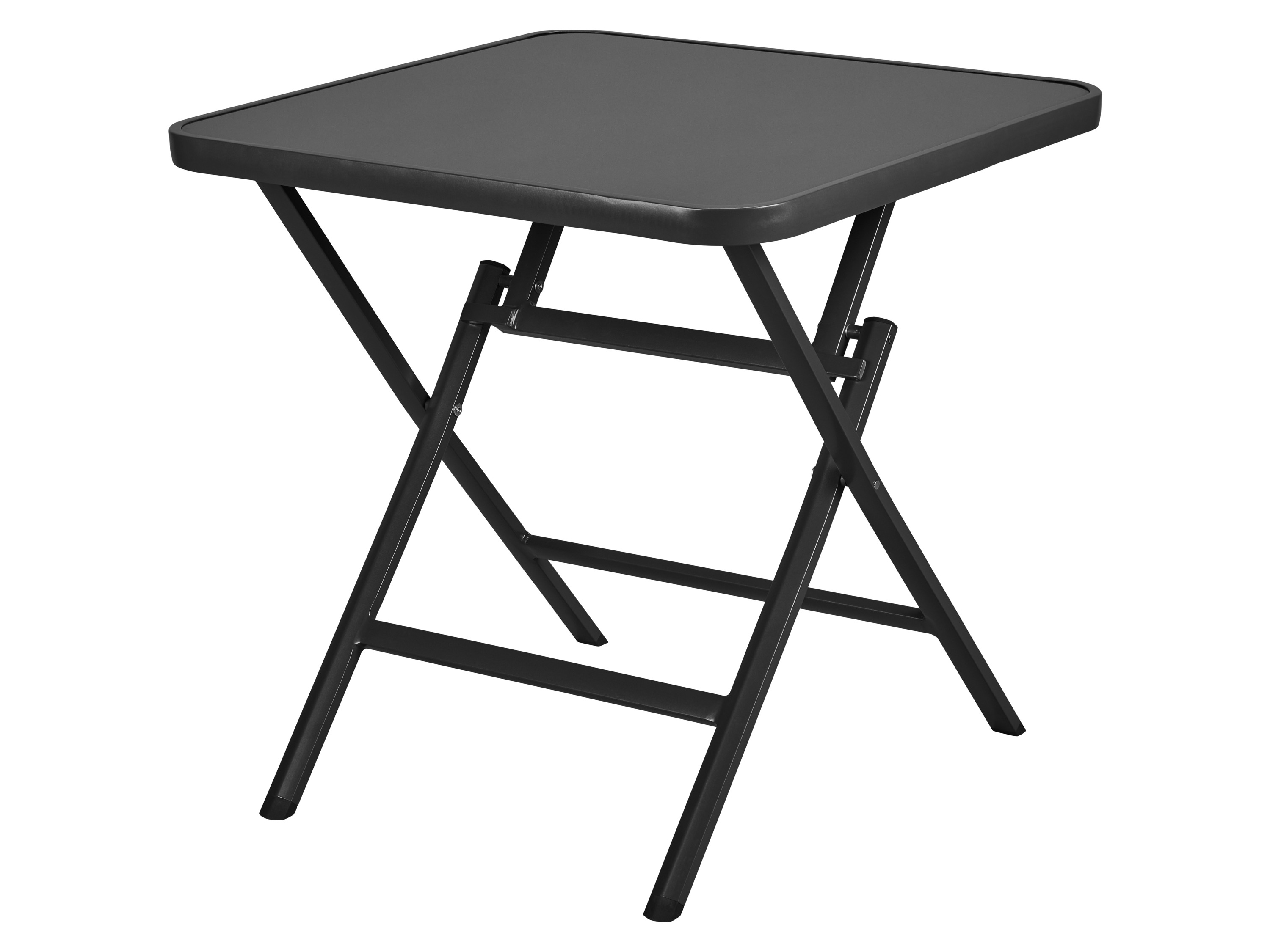 LIVARNO home Table pliante en aluminium Houston/Toronto, gris