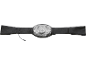Ceinture de massage noire avec insert en maille et câble