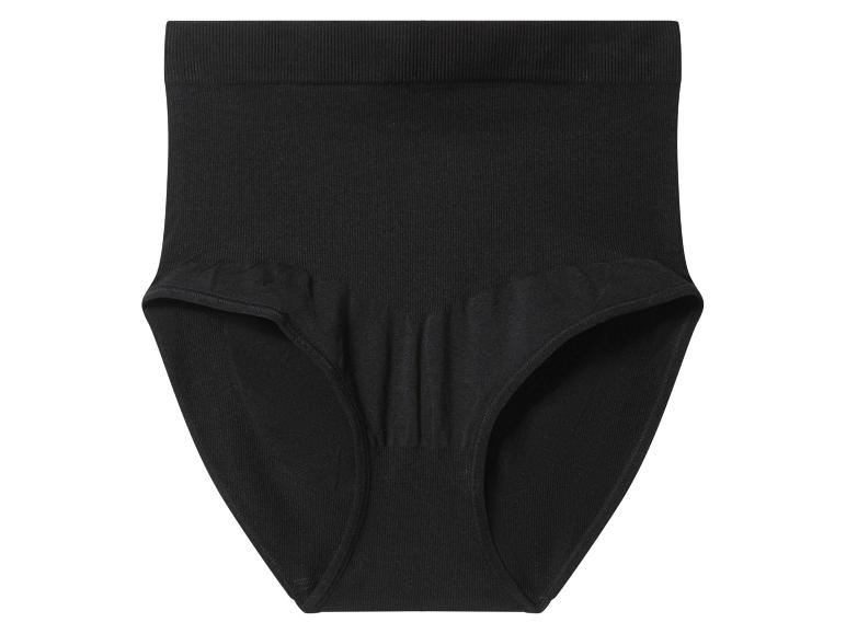 Culotte noire taille haute pour femme