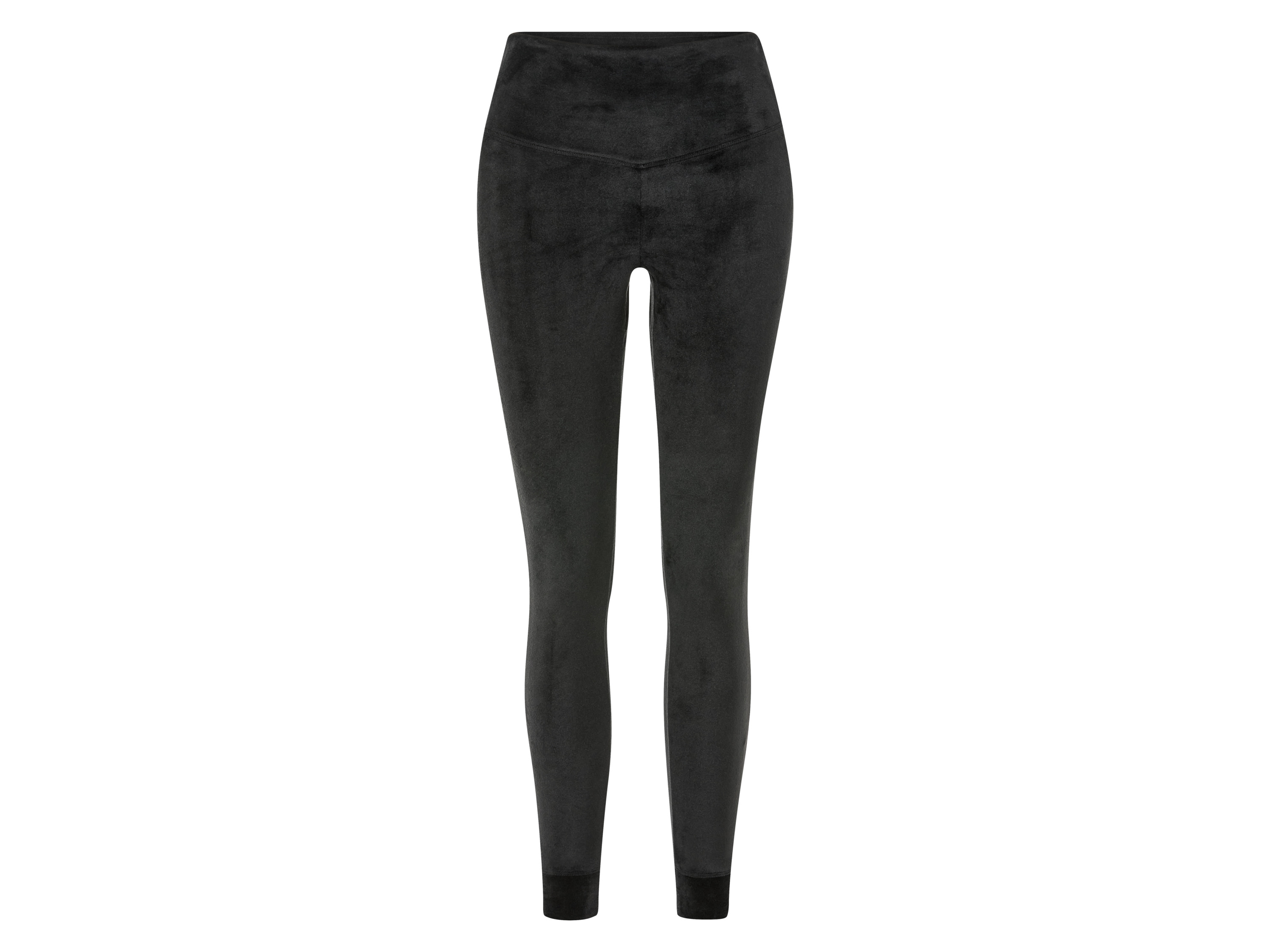 esmara® Legging velours femme (noir, S(34/36))