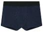 Boxers bleu marine, coupe classique.