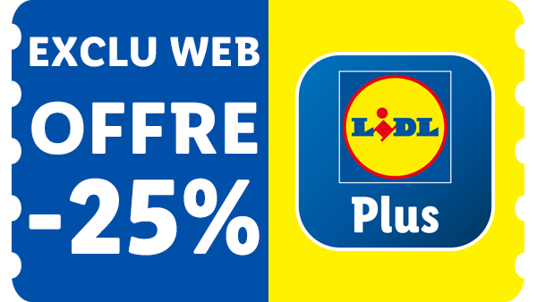 Offre web exclusive : -25% de réduction.