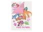 Parure de lit enfant blanche avec des personnages de dessin animé, des dinosaures et le texte 'PAW PATROL'.