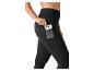 Leggings noirs avec poche pour téléphone.