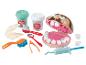 Ensemble de jeu Play-Doh avec des outils de dentiste et un modèle de bouche