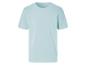 T-shirt uni bleu clair pour homme.