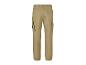 Pantalon cargo beige avec poches, vue de dos