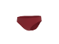 Culotte classique pour femme en rouge foncé.