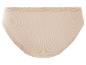 Culotte beige en dentelle