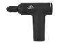 Pistolet de massage noir avec embout arrondi