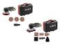 Ponceuses sans fil PARKSIDE PERFORMANCE® 20V avec accessoires et mallettes de rangement.