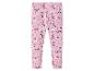 Legging rose pour fille avec imprimé Peppa Pig et licorne