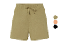 Shorts tendance avec cordon, disponibles en trois couleurs.