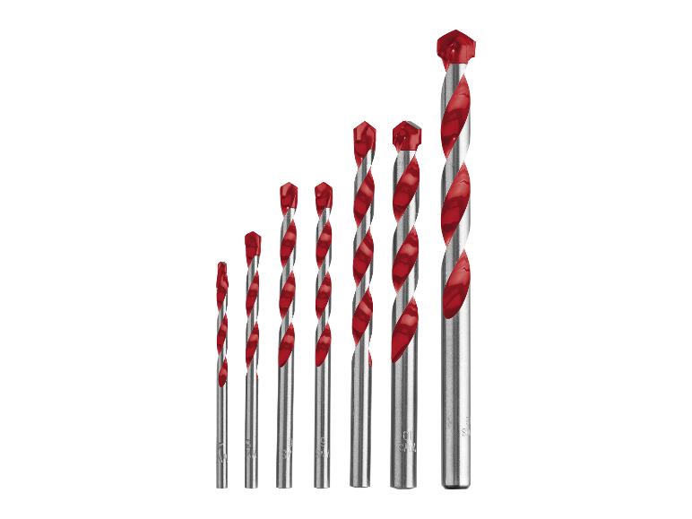 Forets SDS-max rouges de différentes tailles.