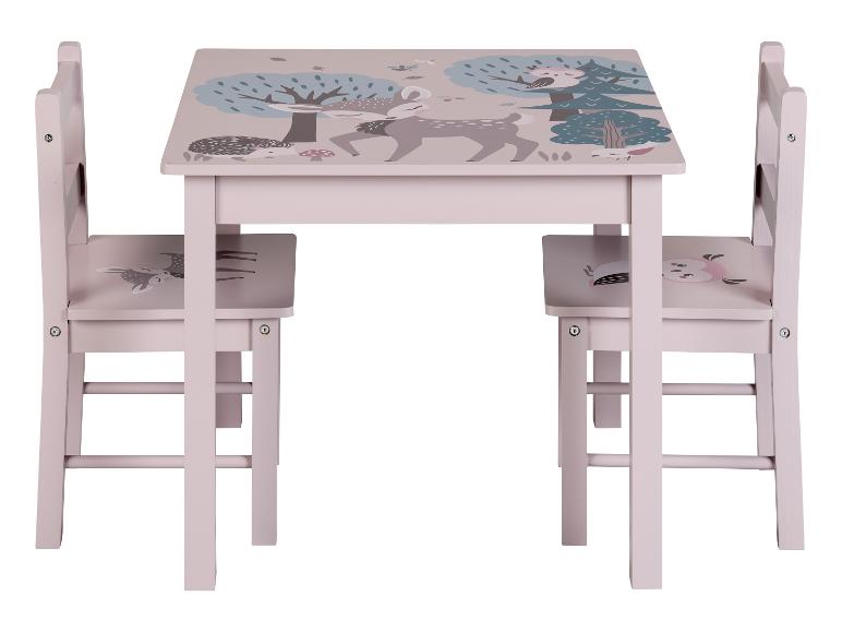 LIVARNO Table enfant avec 2 chaises