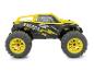 Monster truck Extron radiocommandé jaune et noir.