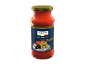 Bocal en verre de sauce tomate aux olives et câpres, 350g.