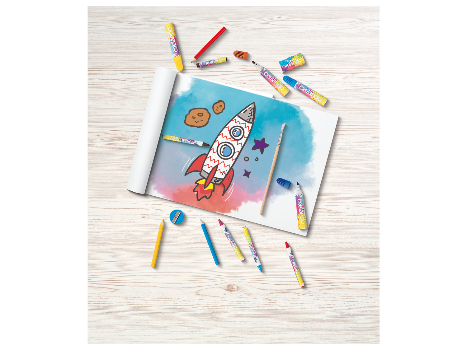 crelando® Malette de coloriage pour enfants LIDL