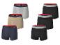 Six boxers Parkside en différentes couleurs.