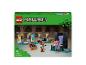 LEGO Minecraft The Armoury avec figurines et accessoires.
