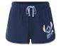 Shorts de pyjama Stitch Disney : bleu marine, motif Stitch.