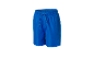Short de bain bleu vif avec cordon.