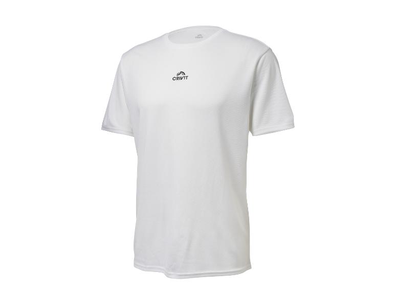 T-shirt de sport blanc Crivit pour homme
