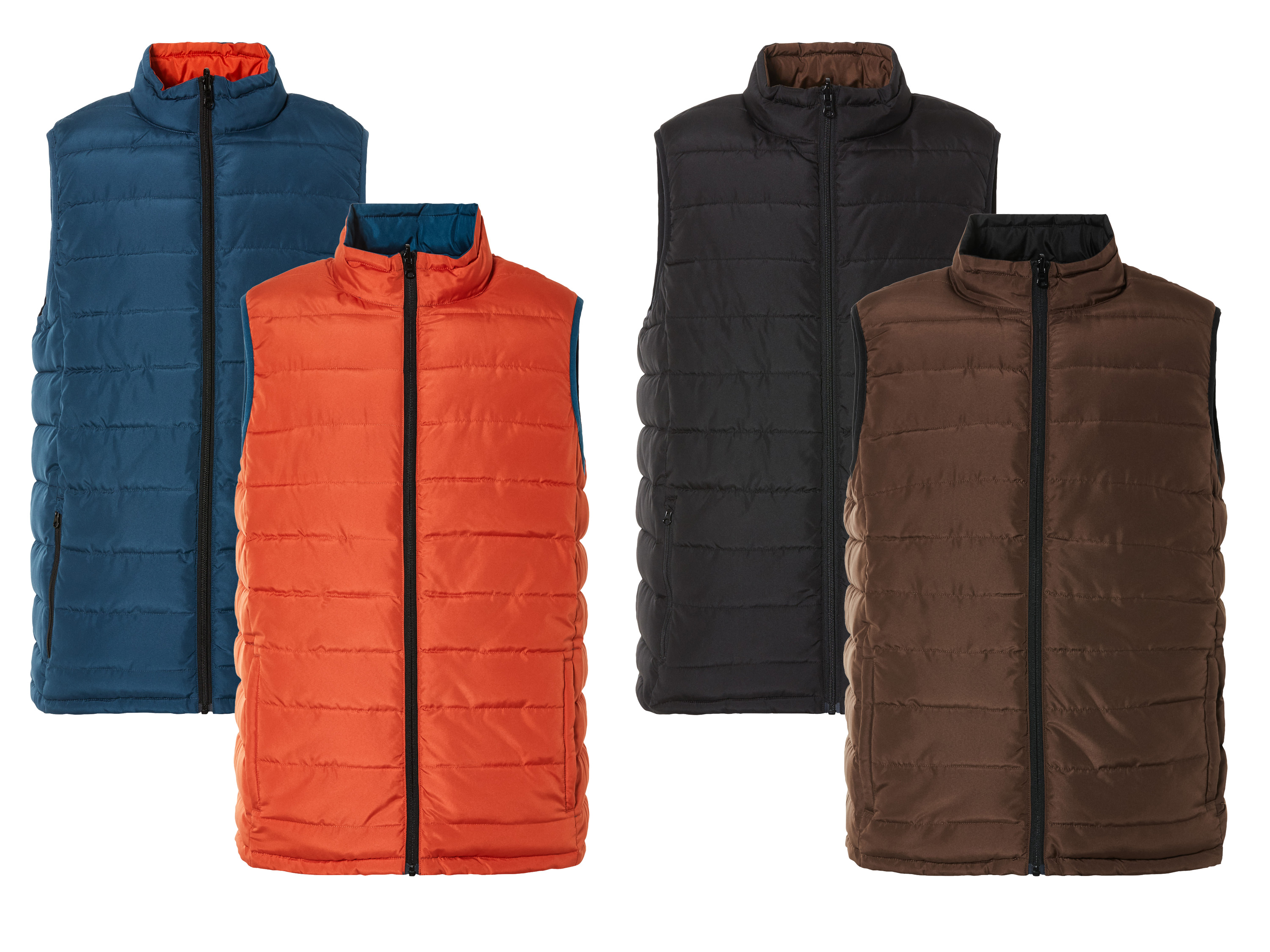 LIVERGY® Veste sans manches réversible homme