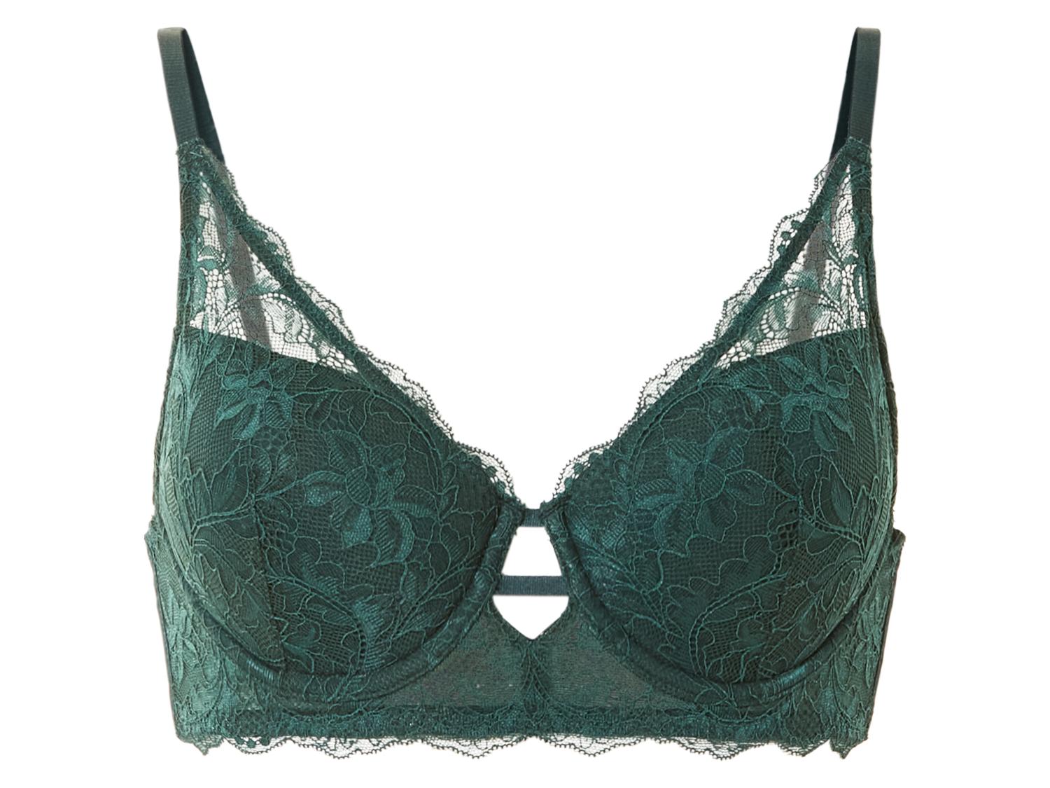 Brassière Dentelle MOONBADI Sans Armatures - Bandeau Invisible, Bretelles Amovibles, Push-up