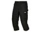 Pantalon de travail noir avec étiquette Parkside et plusieurs poches.