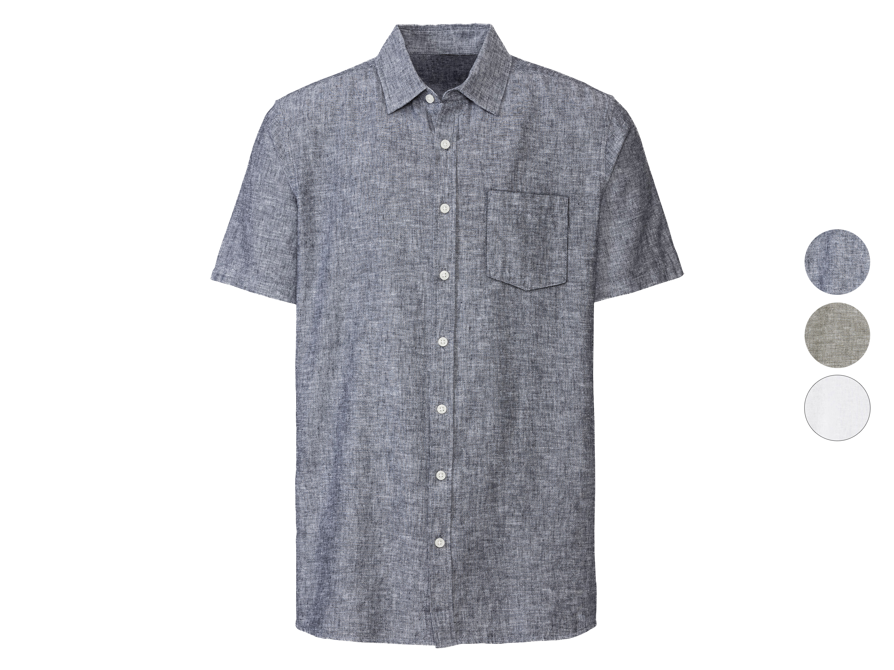 LIVERGY® Chemise en lin homme