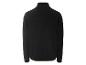 Un sweat-shirt en polaire noir à col montant