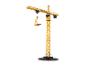 Modèle de grue Liebherr jaune avec palette.