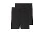 Deux shorts de cyclisme noirs en coton.
