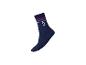 Chaussette de football bleu marine avec rayures rouges et bleues, avec 'OLIVIER GIROUD' et le numéro '9'.