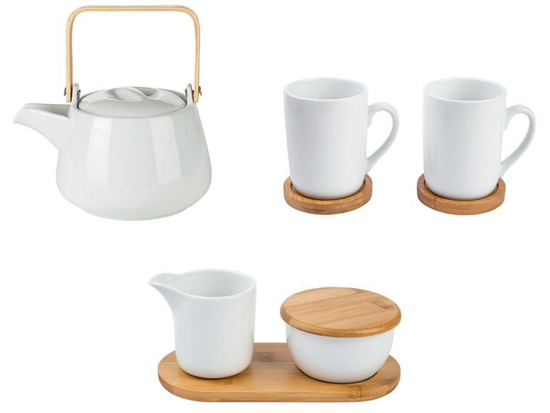 Aller en mode plein écran : ERNESTO® Théière, Set de tasses ou Set lait et sucre - Image 1