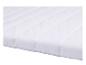 Détail d'un matelas ou protège-matelas blanc matelassé